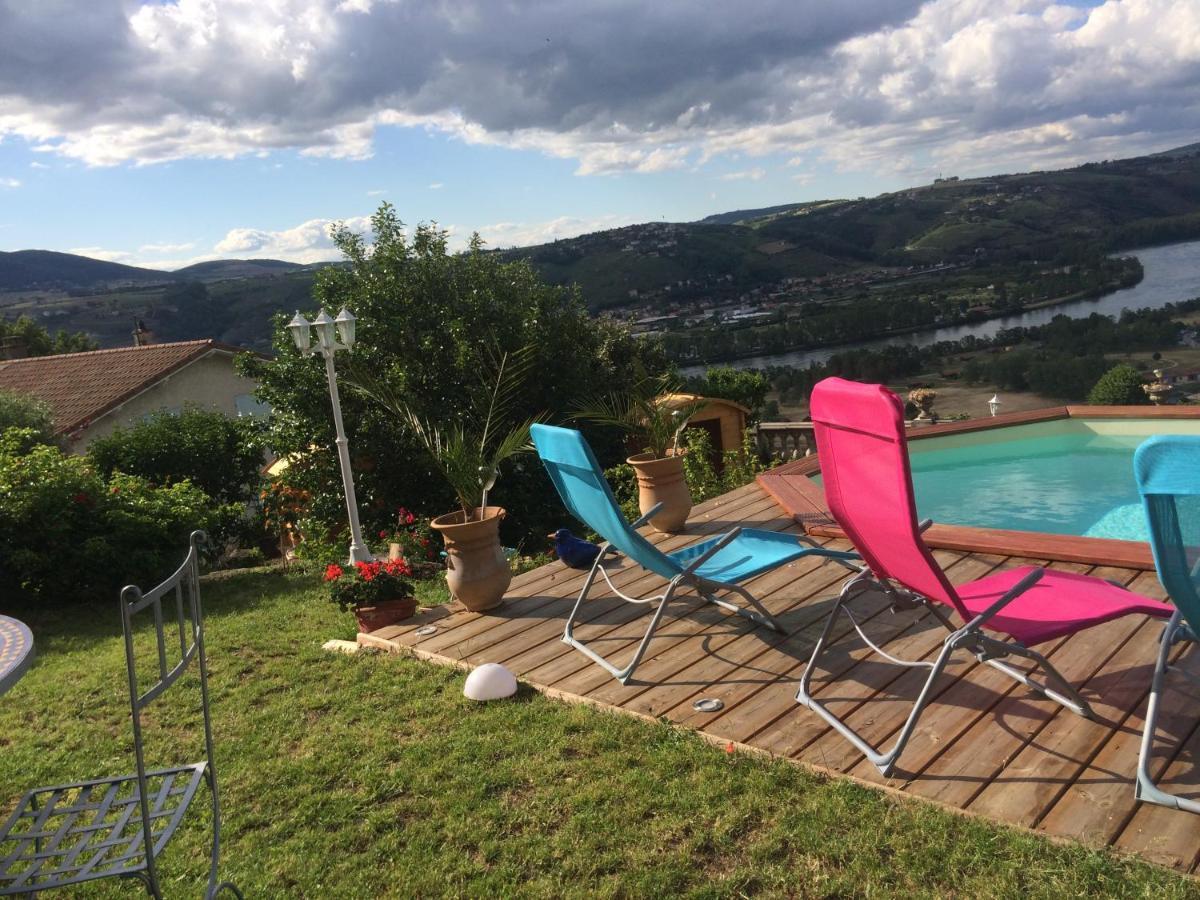 Villa Panoramique Saint-Clair-du-Rhone Екстер'єр фото